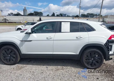 2025 Volkswagen Atlas Cross Sport 2.0T Se W/Technology из США, поврежденный, VIN 1V2KE2CA1SC225232